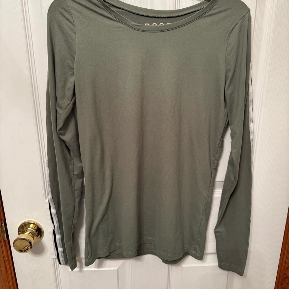 Poof of New York Women's Green Long Sleeve Top